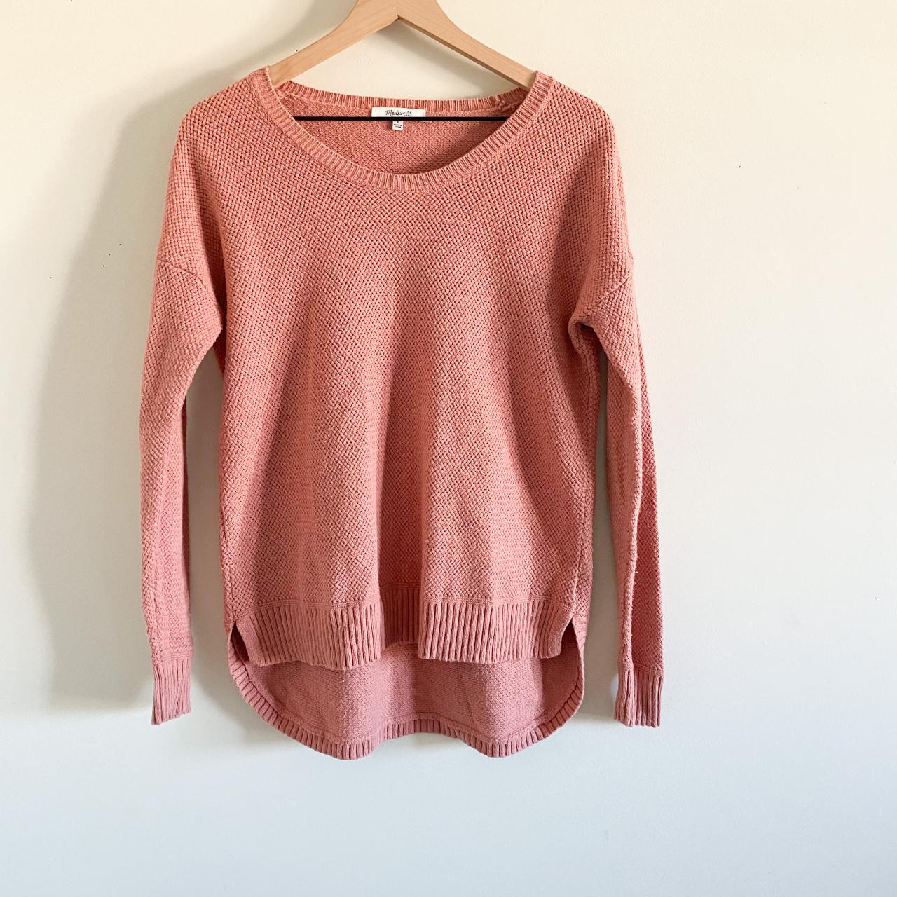 Madewell Pull high quality Over Scoop Neck Knit Sweater Burnt Orange Women’s Size S