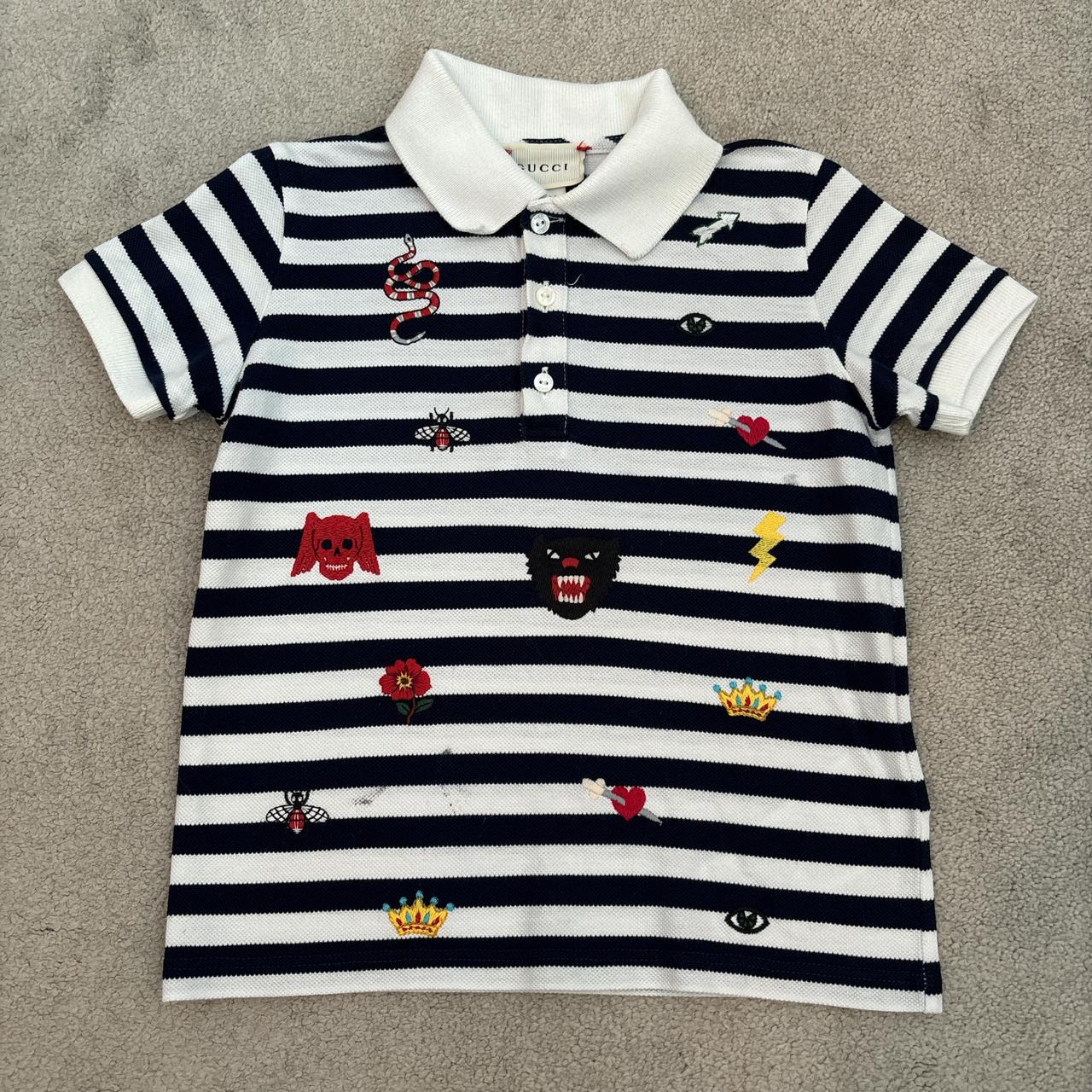 GUCCI high quality kids polo t shirt