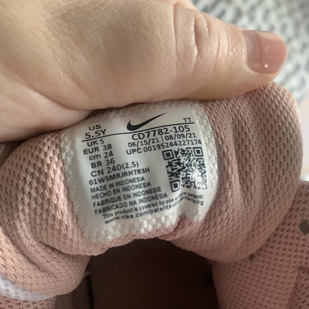 Pink And White Nike Trainers