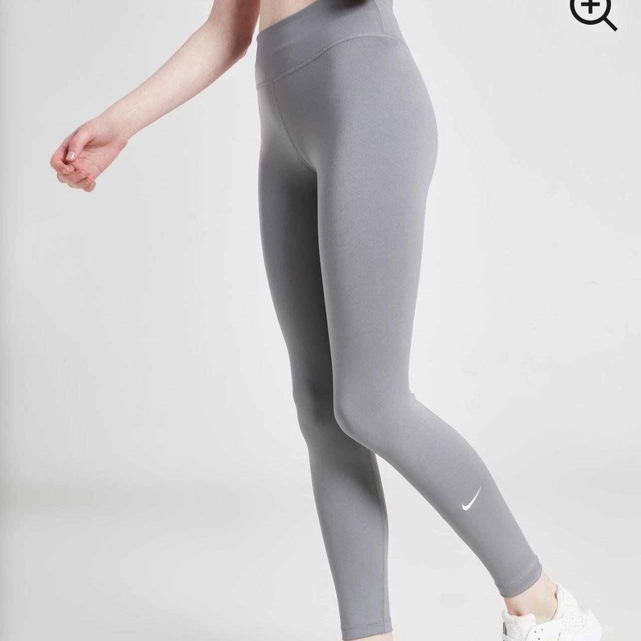 womens gray nike leggings