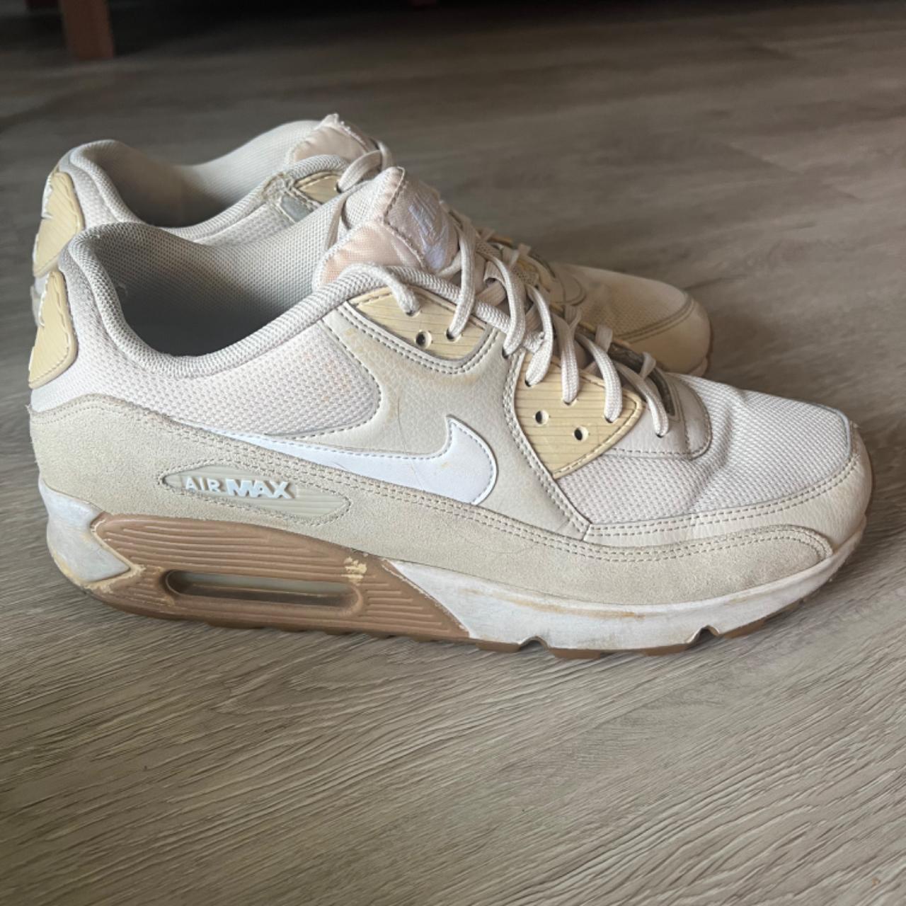 Nike Air Max tan women s size 11. Suede trim