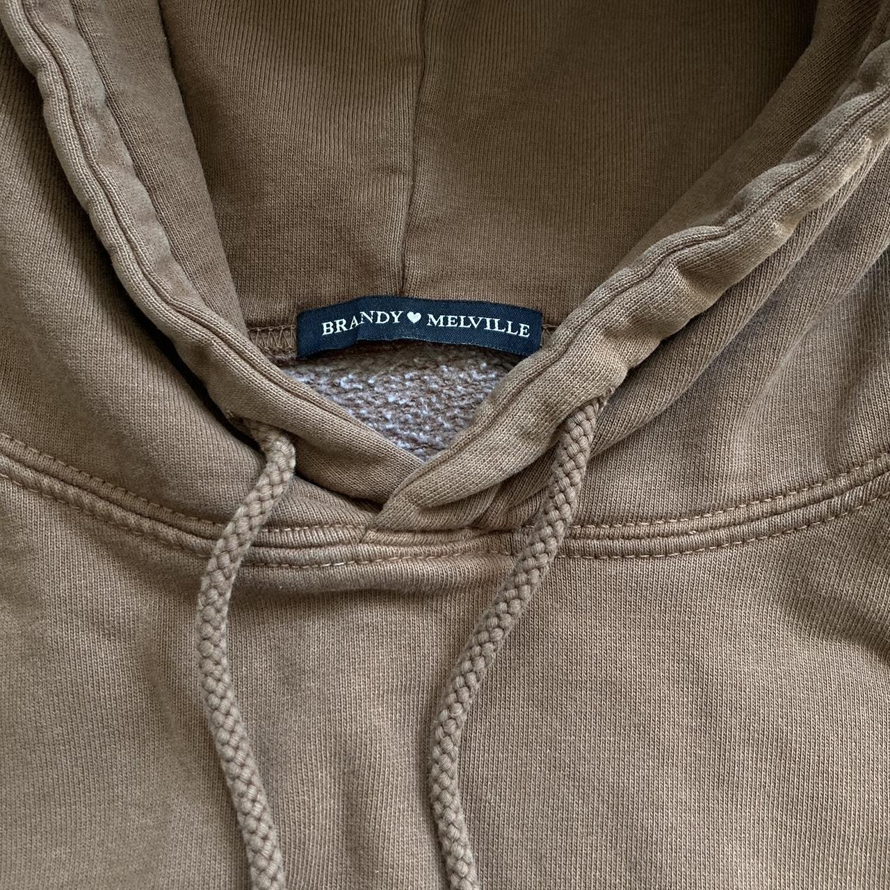 Brandy Melville Women's Brown Sweatshirt Depop