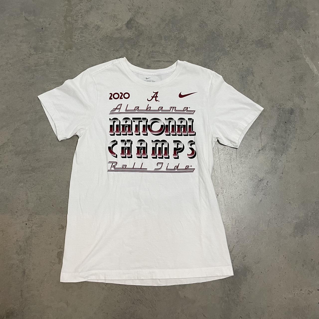 Nike Alabama National Championship Shirt Alabama Crimson Tide 2020