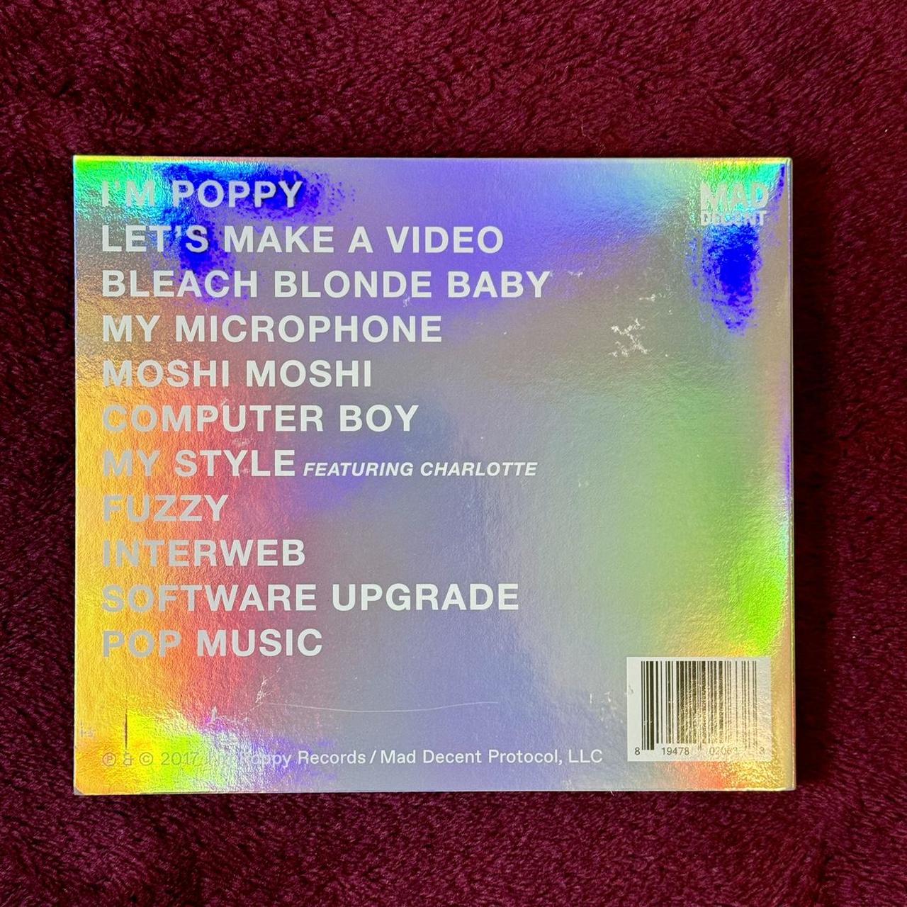 Poppy Signed Computer Cd on sale