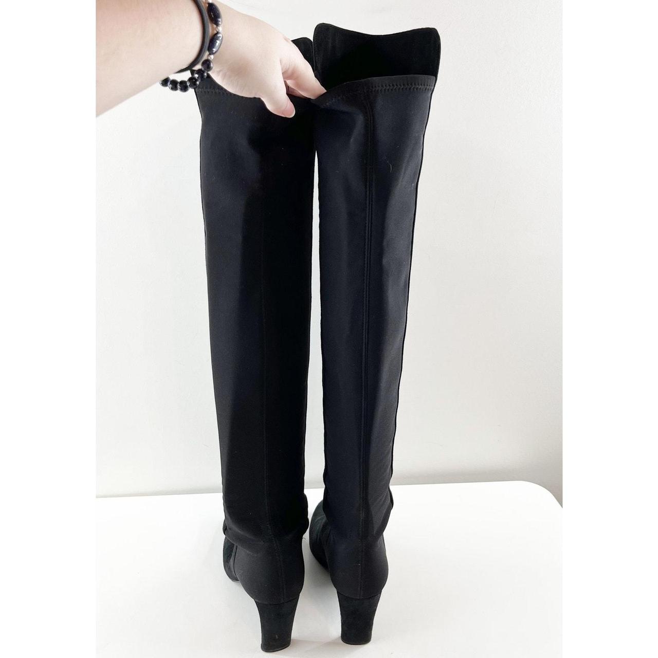 Stuart Weitzman Women's Over the knee Boots - Bla… - image 6