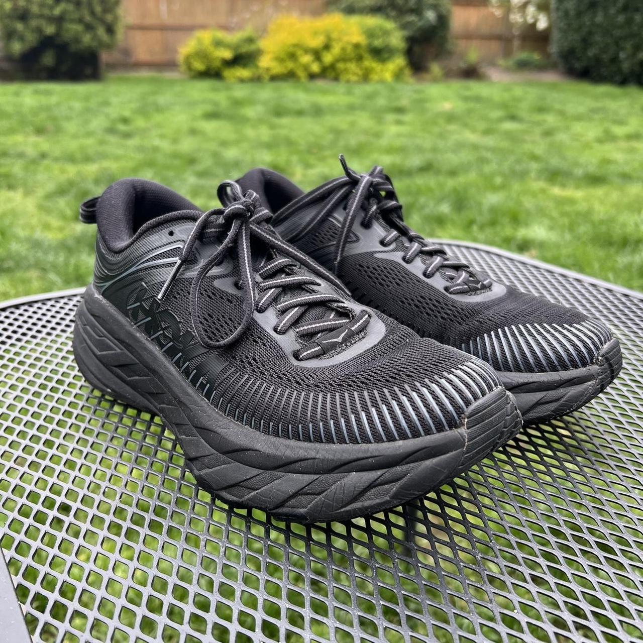 Hoka One One Women's Black Trainers Depop