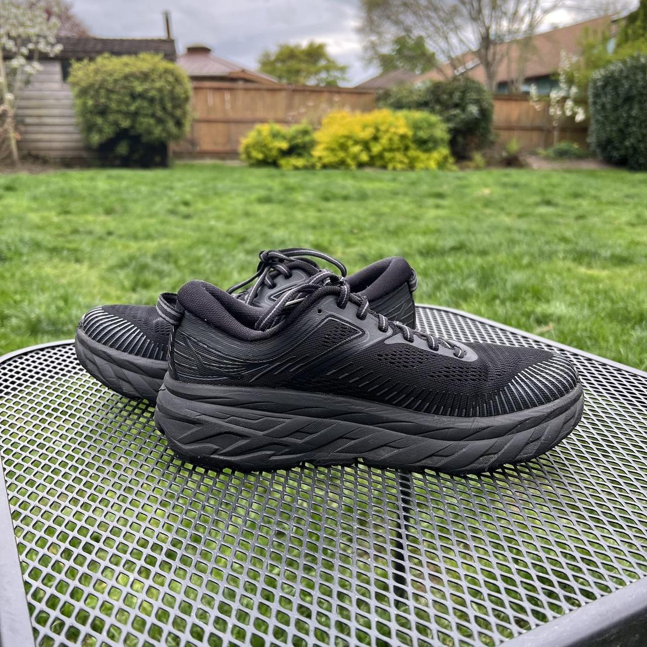 Hoka One One Women's Black Trainers Depop