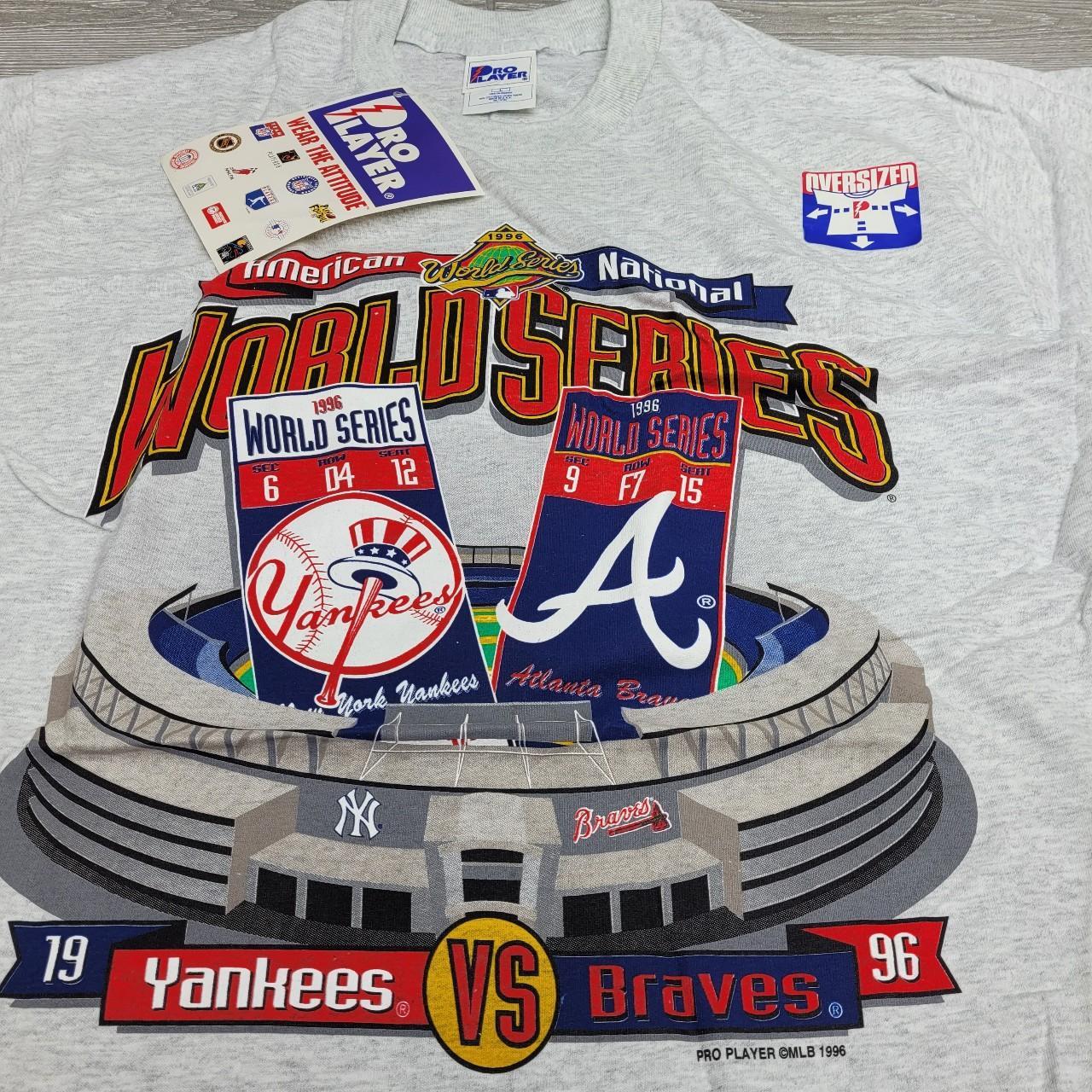 Vintage 1996 New York Yankees Shirt Men Large - Depop