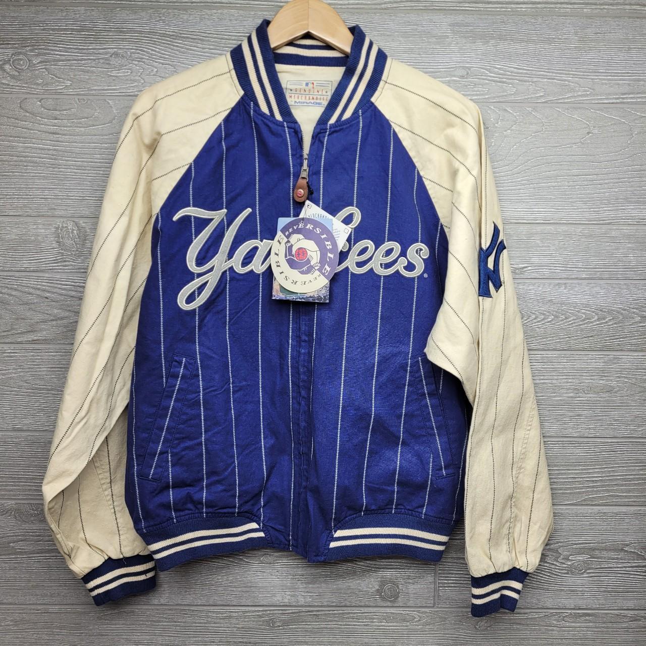 Vintage New York Yankees 50th Year Starter Jacket... - Depop