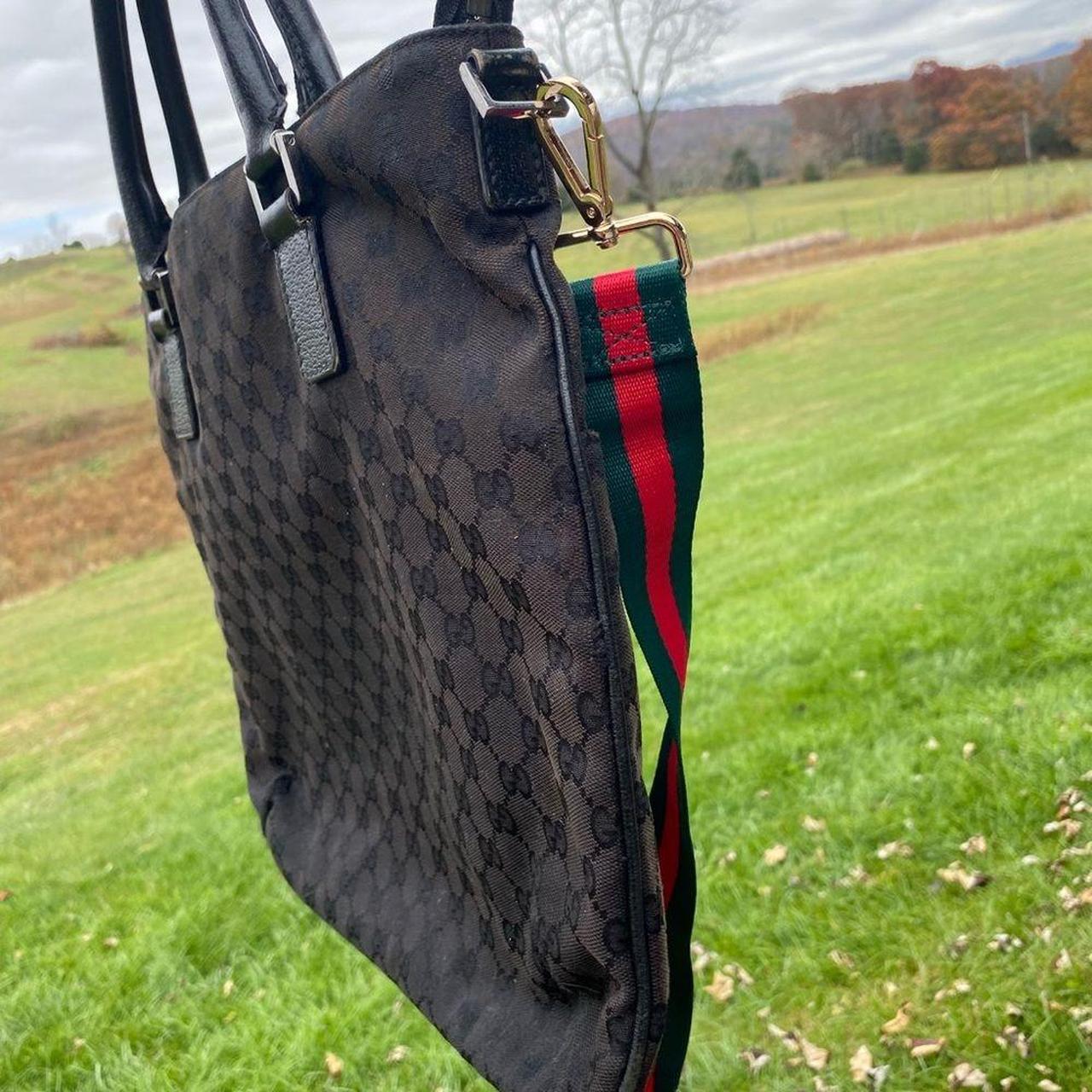 Gucci Women's Black and Grey Bag (4)
