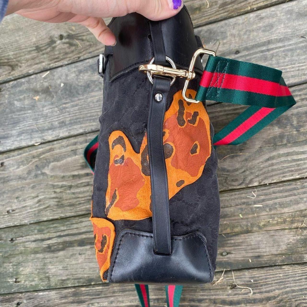 Gucci Women's Black and Orange Bag (4)
