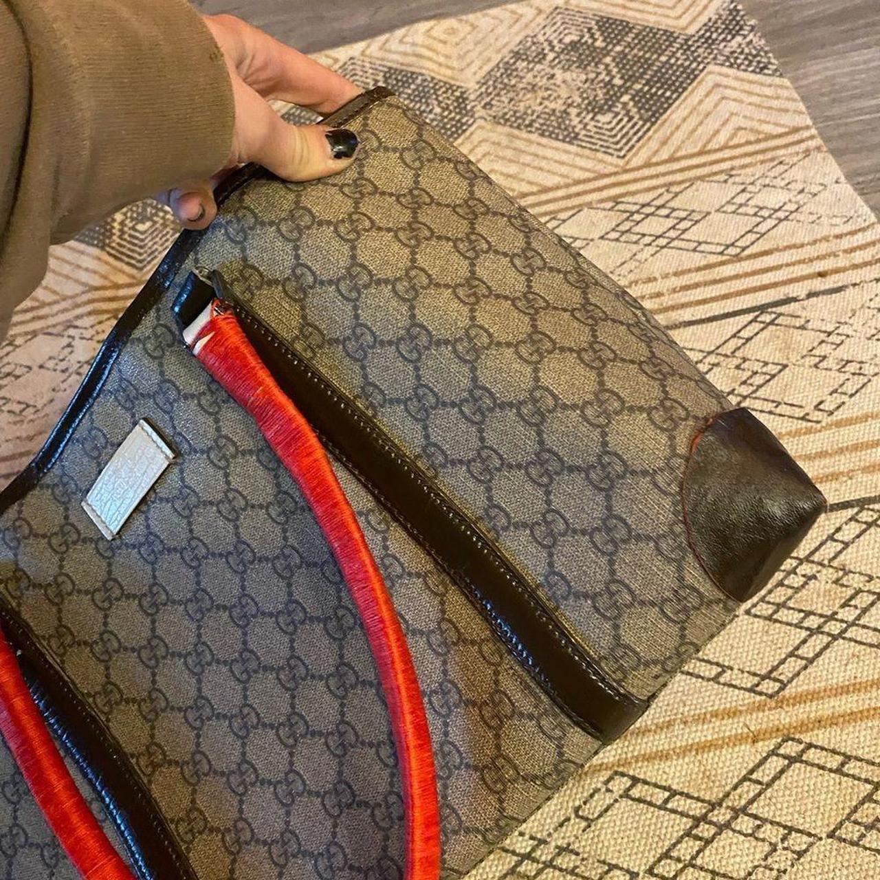 Gucci Women's Tan and Red Bag (4)
