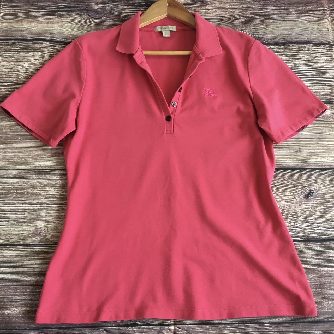 Burberry ladies polo shirts best sale