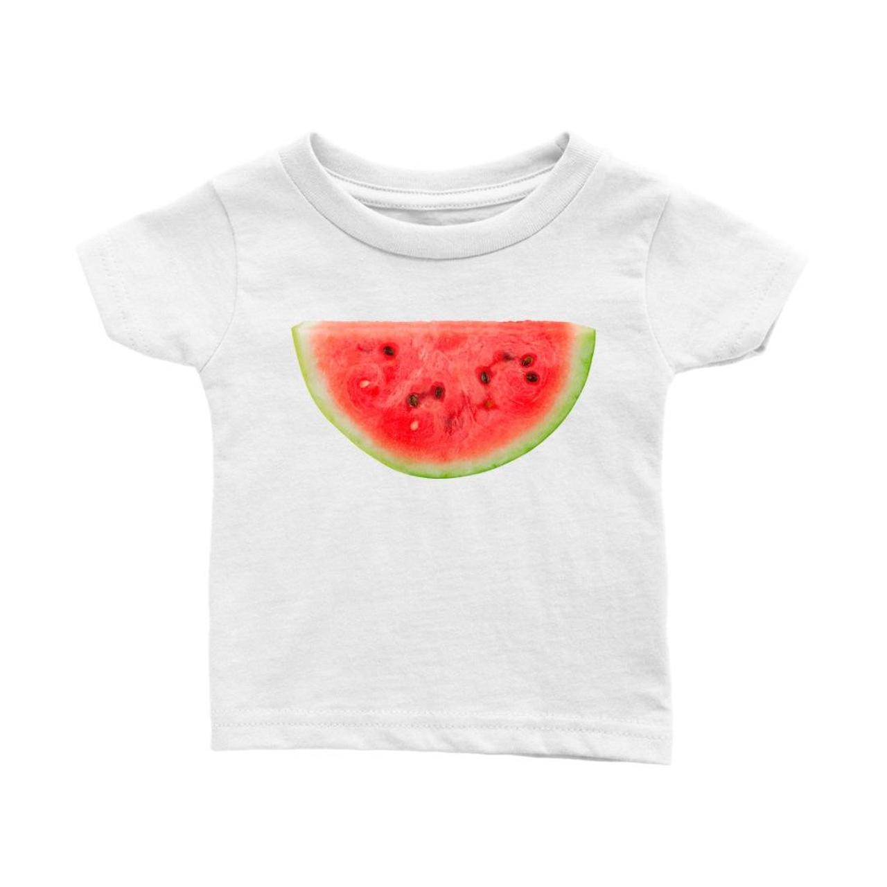 watermelon y2k baby tee ★ swipe for size guide!... - Depop