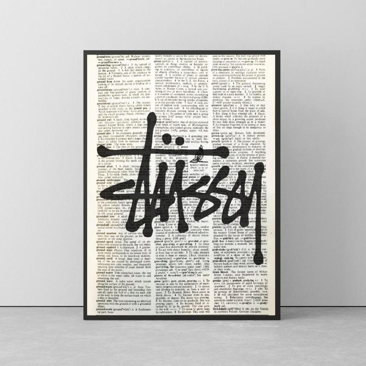 STUSSY LivinGS Letterpress レタープレスポスター STUSSY LivinGS Letterpress レタープレスポスター - メルカリ