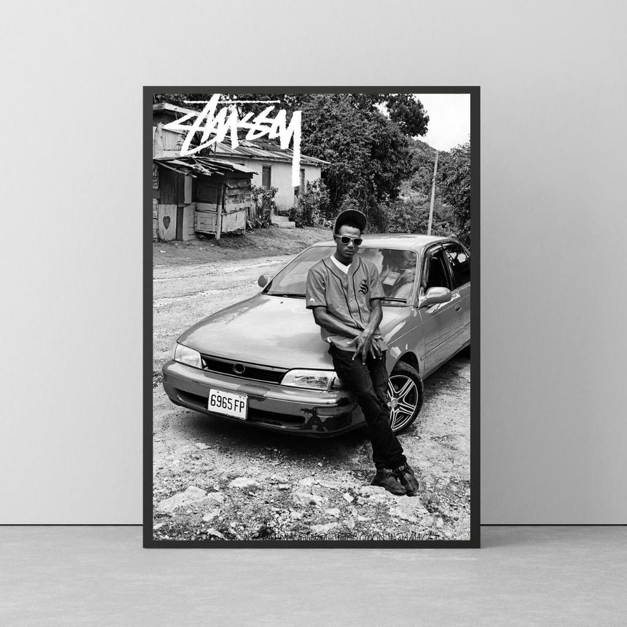 STUSSY LIVIN GENERAL STORE レタープレスポスター メンズ