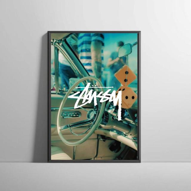 stussy poster print 🖤printed on premium silk paper | Depop