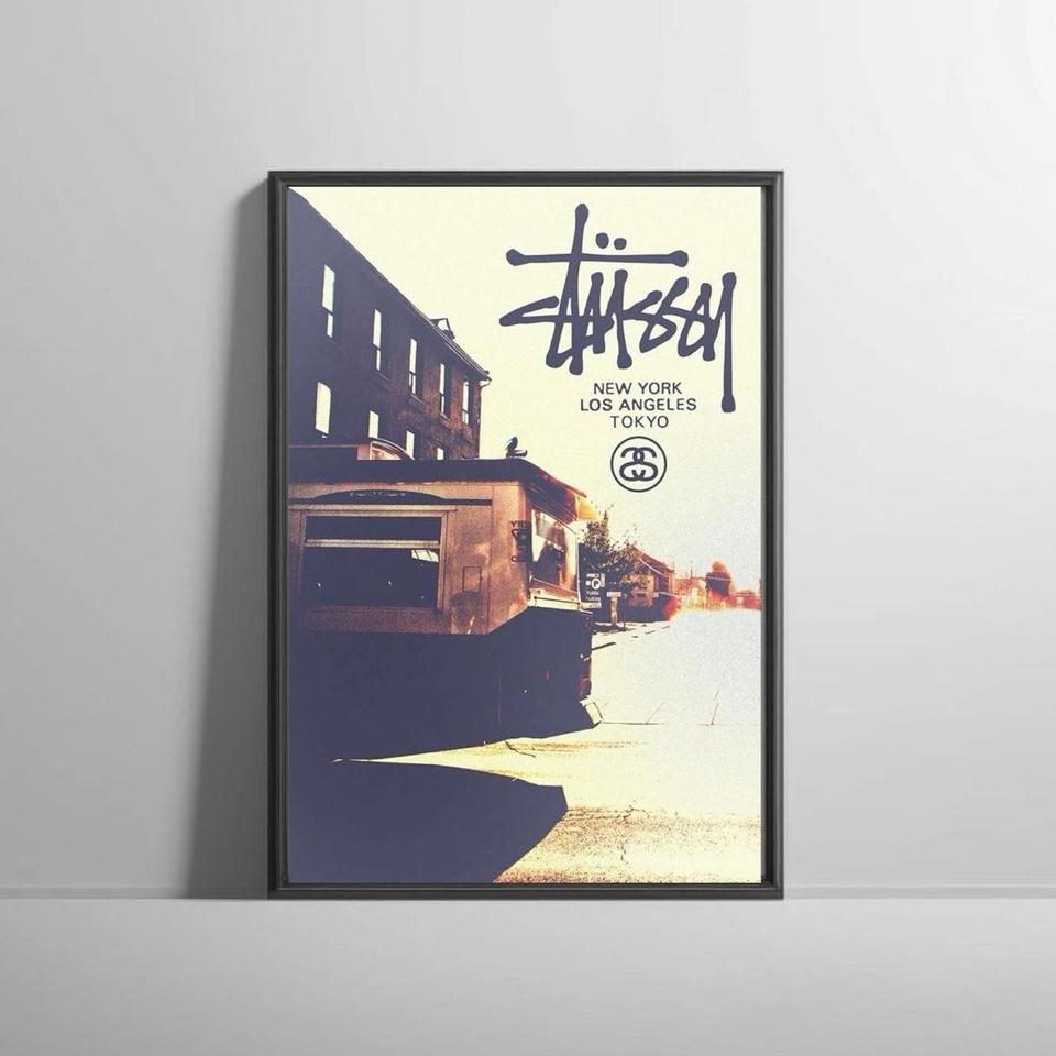 楽天市場】ステューシー ポスター STUSSY 90s VINTAGE POSTER F
