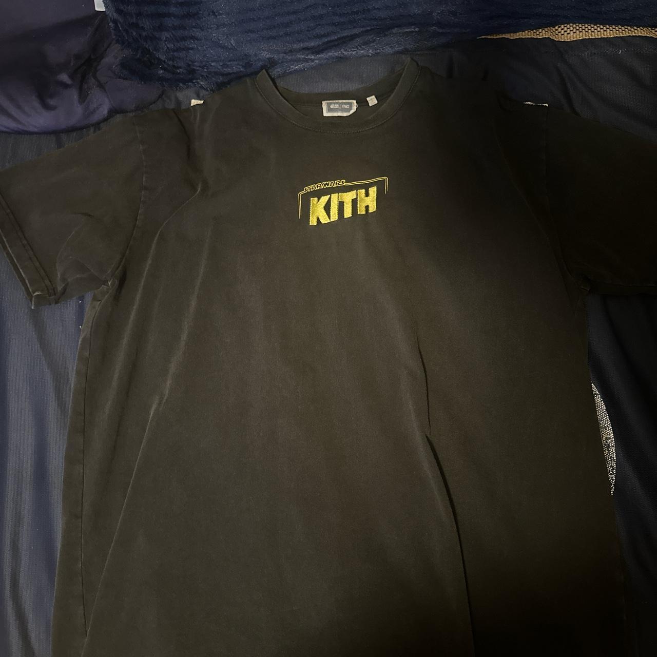 kith x star wars tshirt, size L, basically brand...