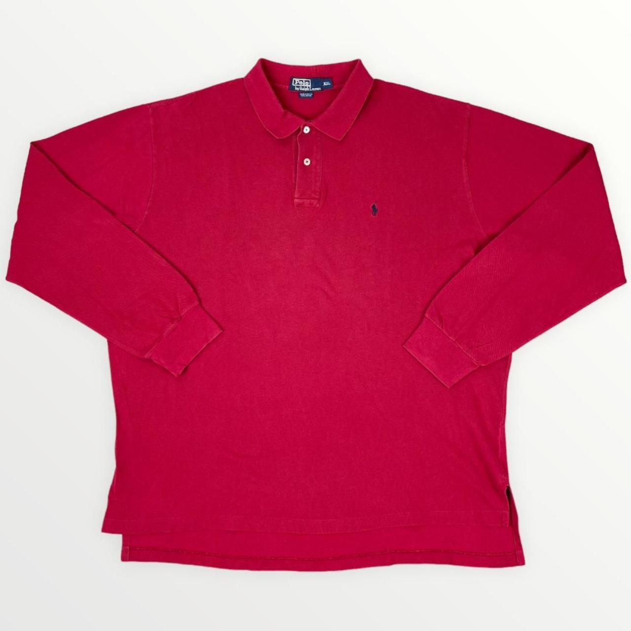 Polo Ralph Lauren Men's Red Polo-shirts | Depop