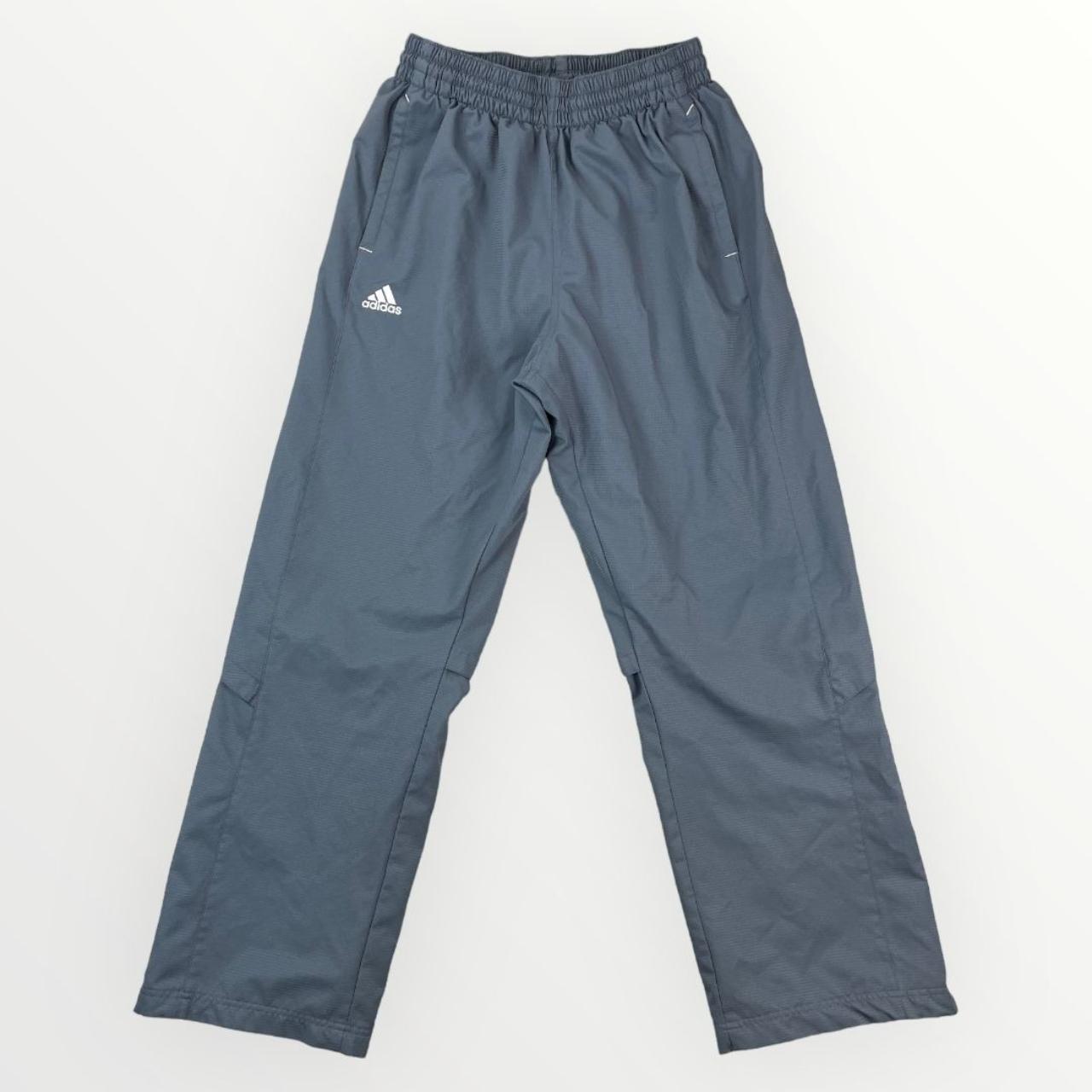 Adidas Vintage 90s Lined Track Windbreaker Pants w Zip Legs  Pocket   thefuzzyfelt