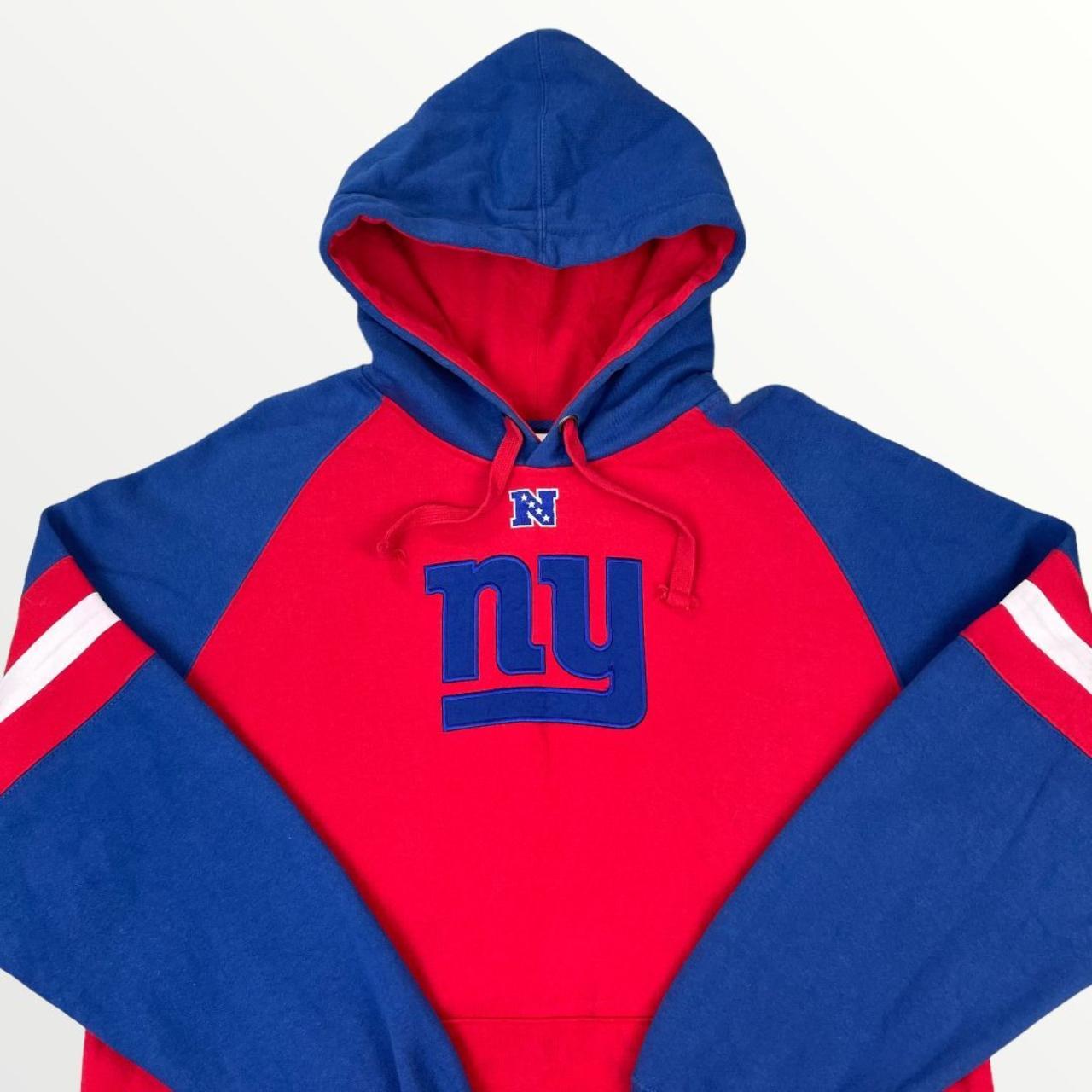 NFL Team Pullover Hoodie with Striped Sleeves