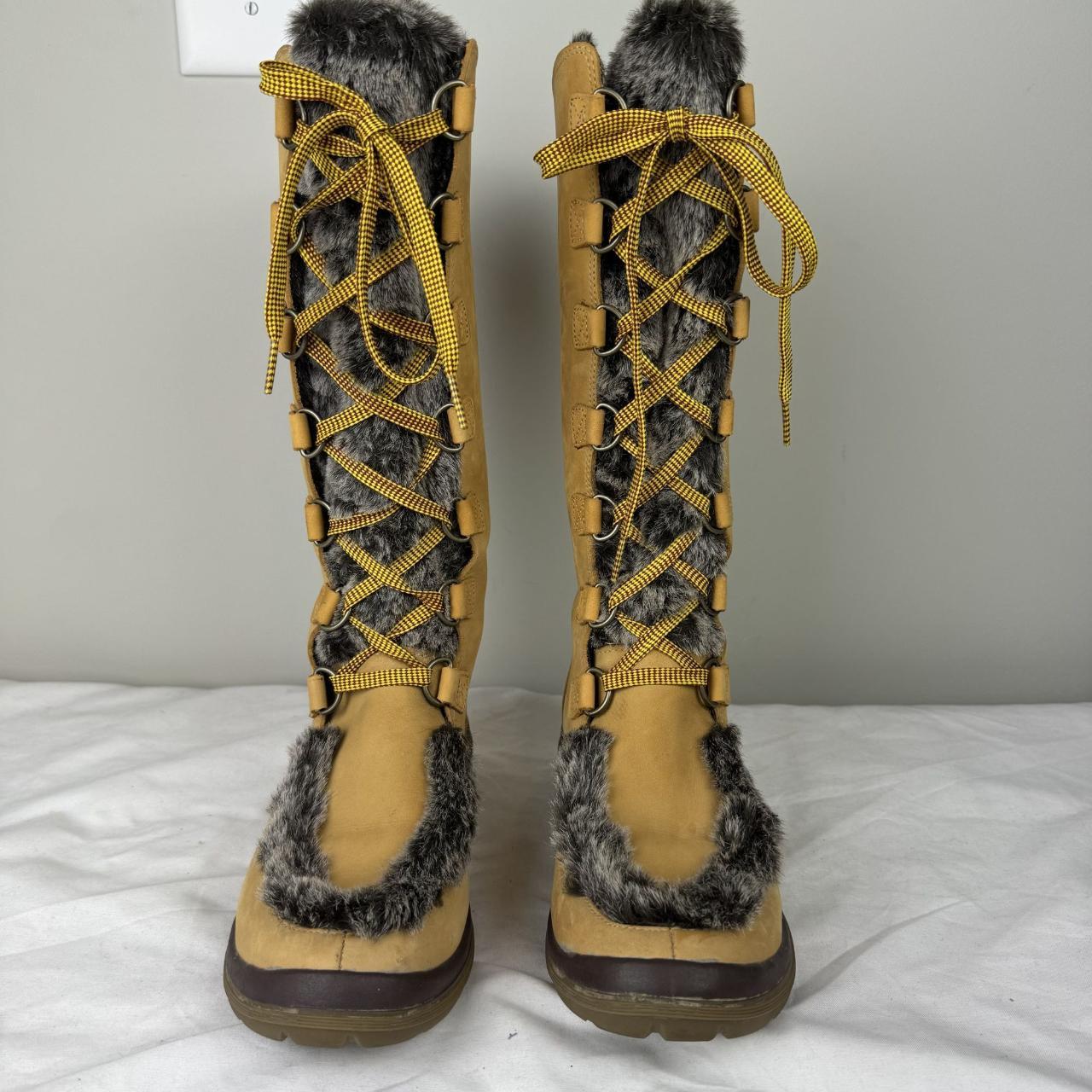 Timberland Women's Mid calf Boots Tan US – Timberland