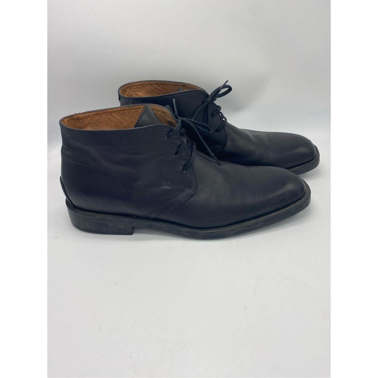 genuine leather chukka boots