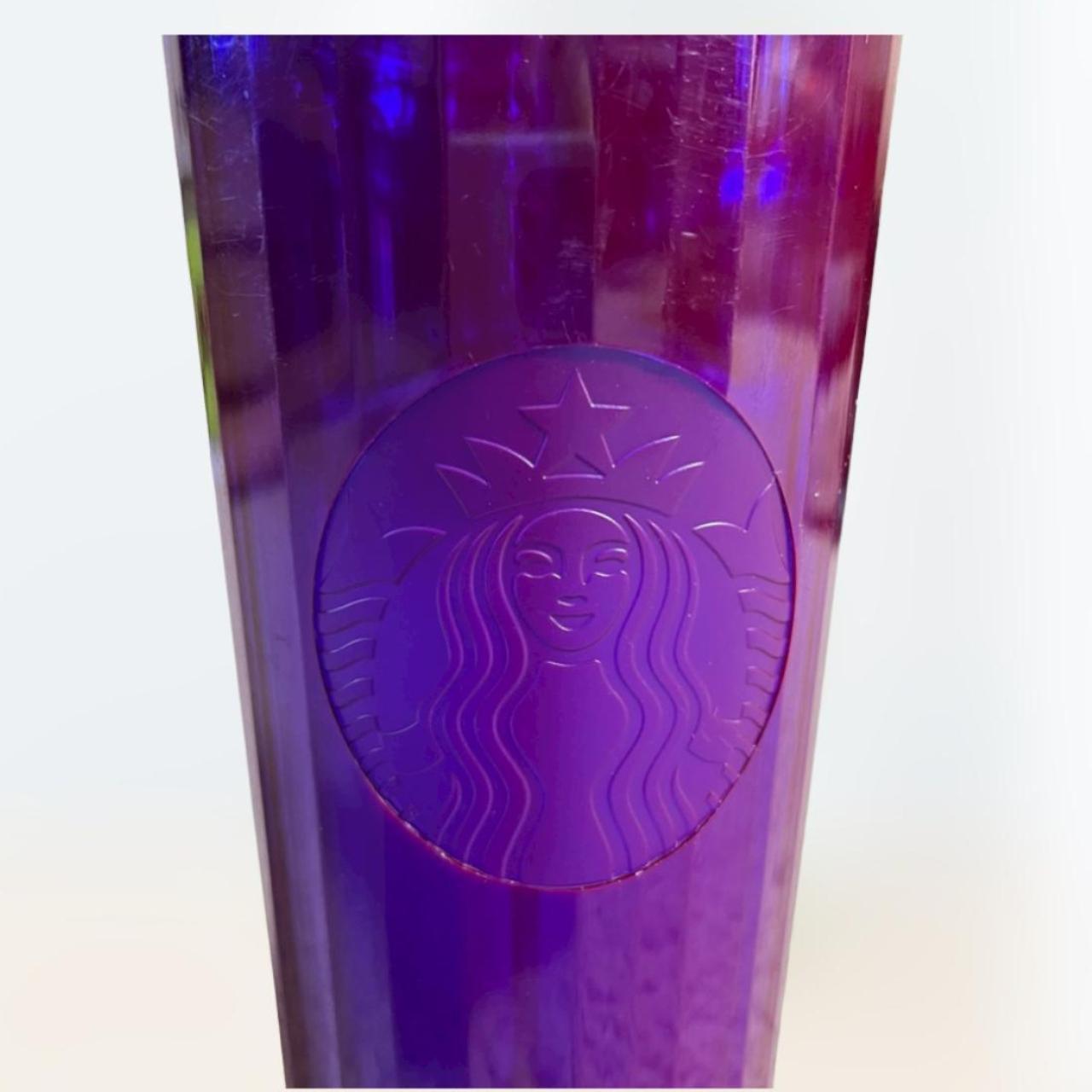 Starbucks Venti Purple Kaleidoscope Cold Cup - Depop