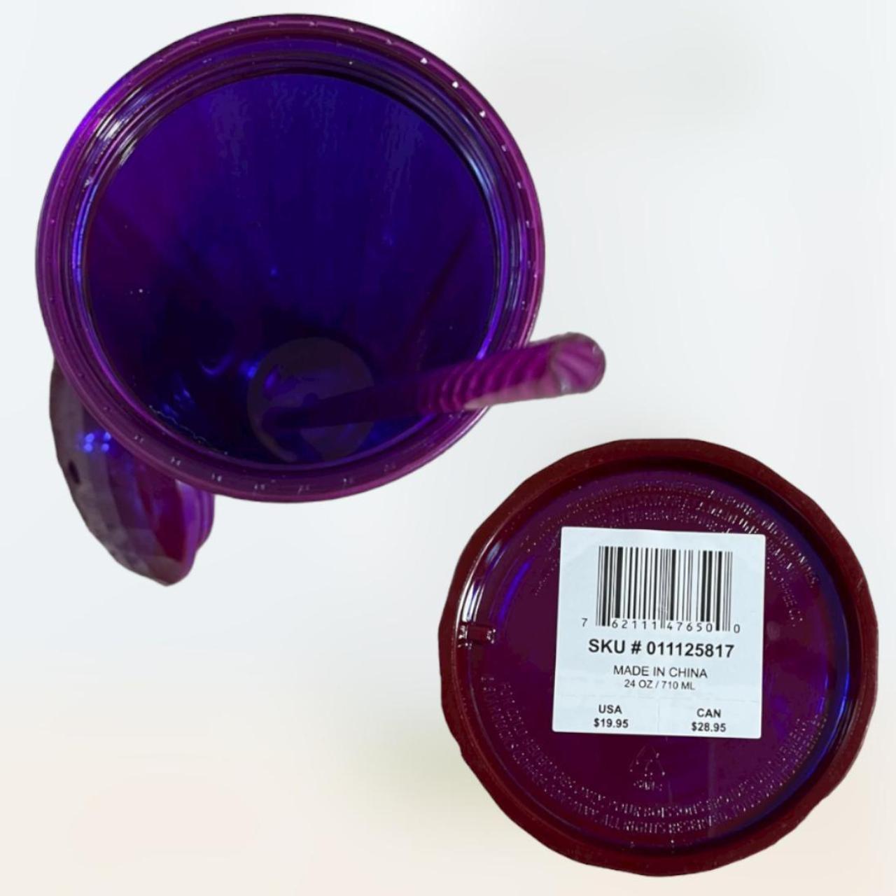 Starbucks Venti Purple Kaleidoscope Cold Cup - Depop