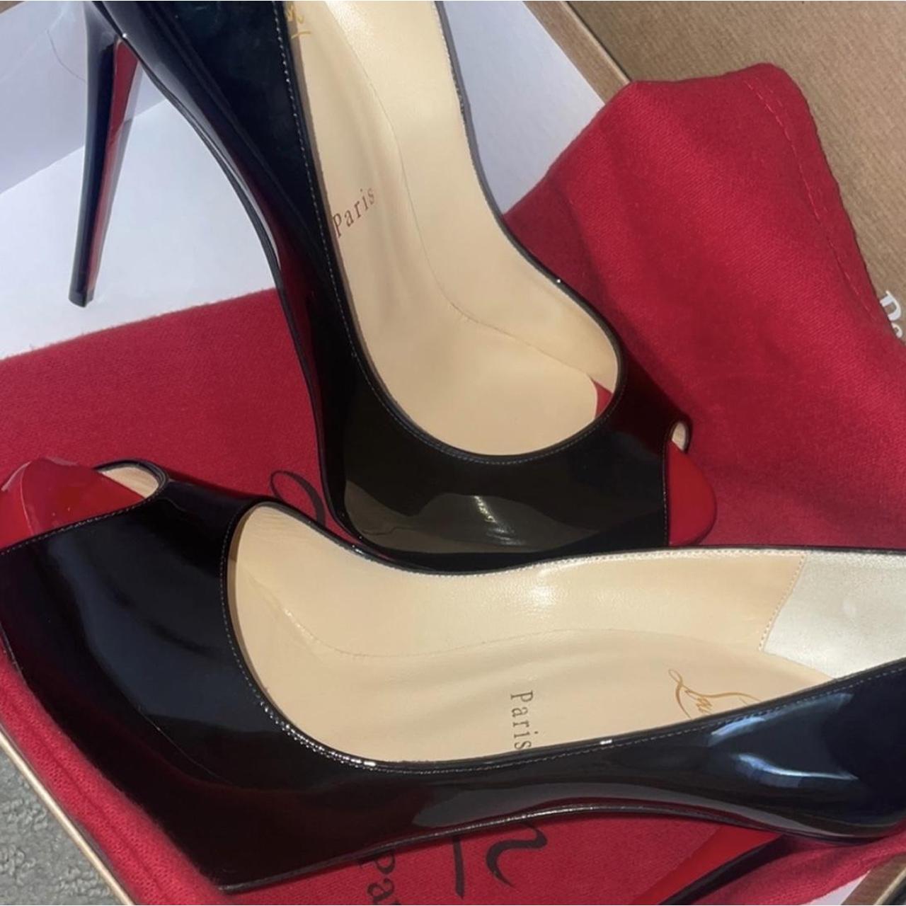 Brand new red bottoms Never worn only in house - Depop