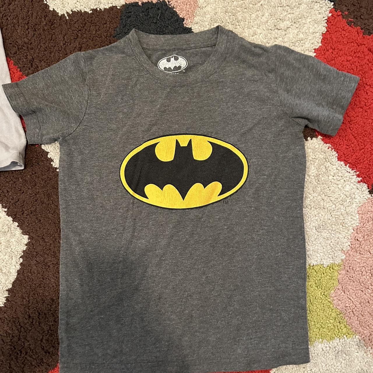 Spiderman and Batman kids shirts -2 for $10 -super... - Depop