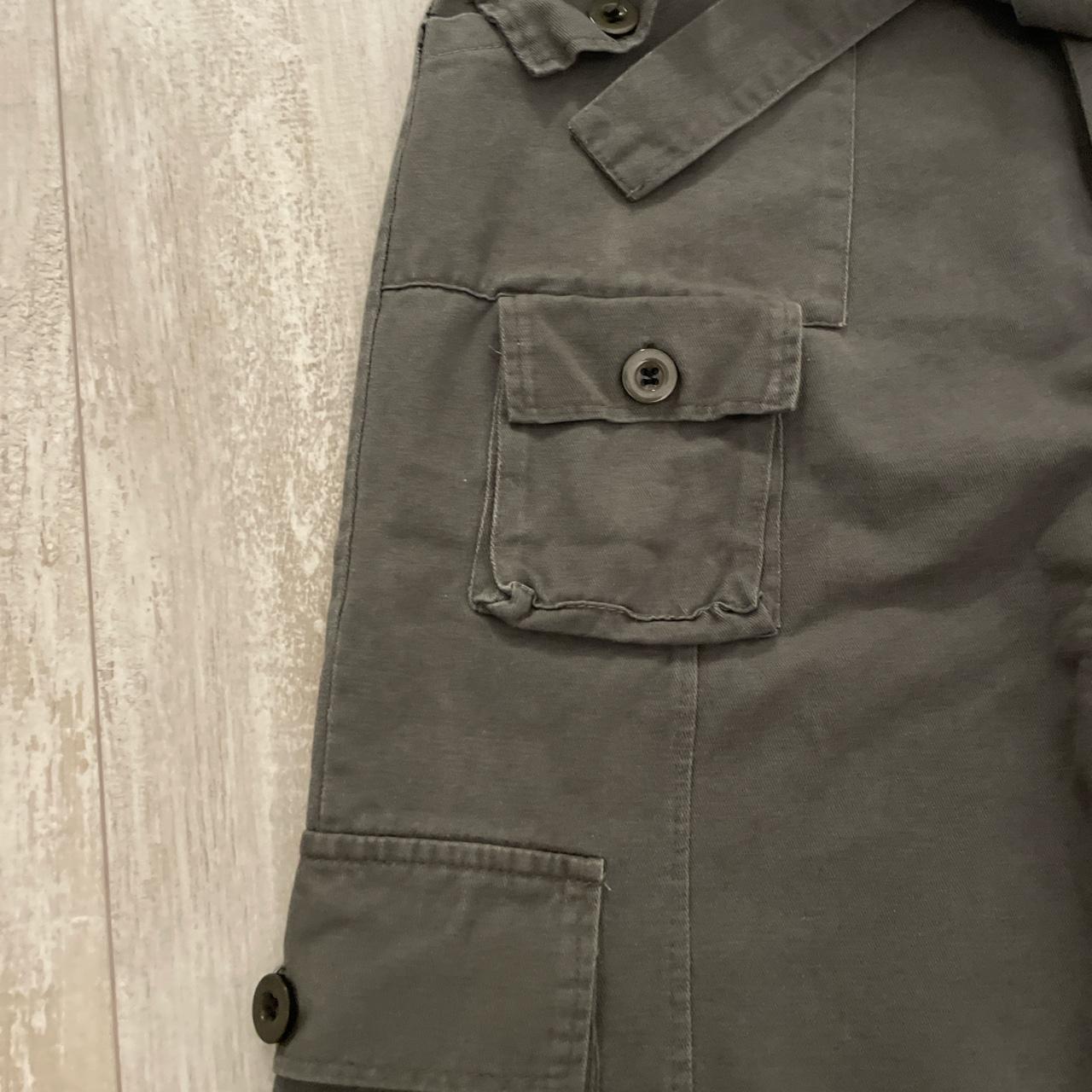 vintage gray cargo pants size 32x31 Condition 9/10... Depop