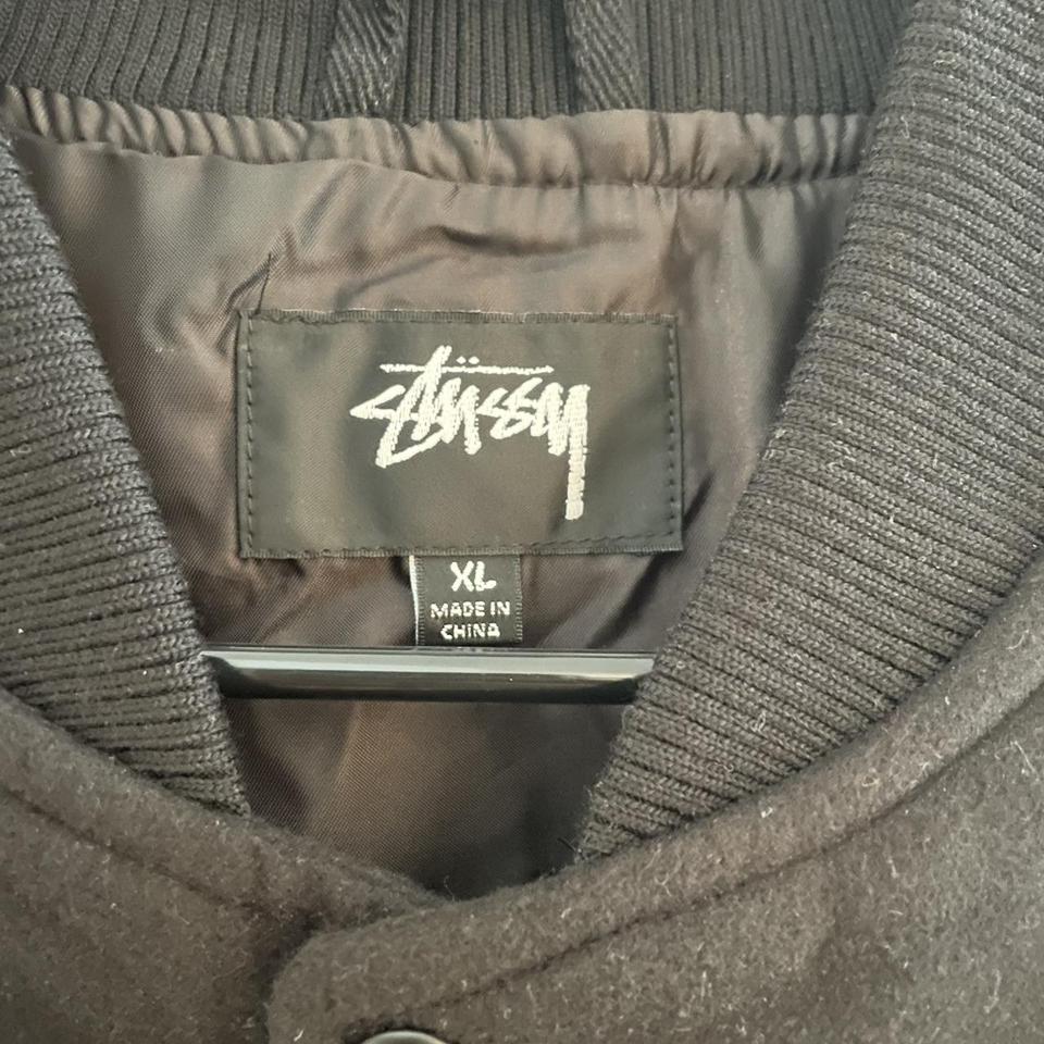 Stussy SS-Link Varsity Jacket Condition: 9/10 Size:... - Depop