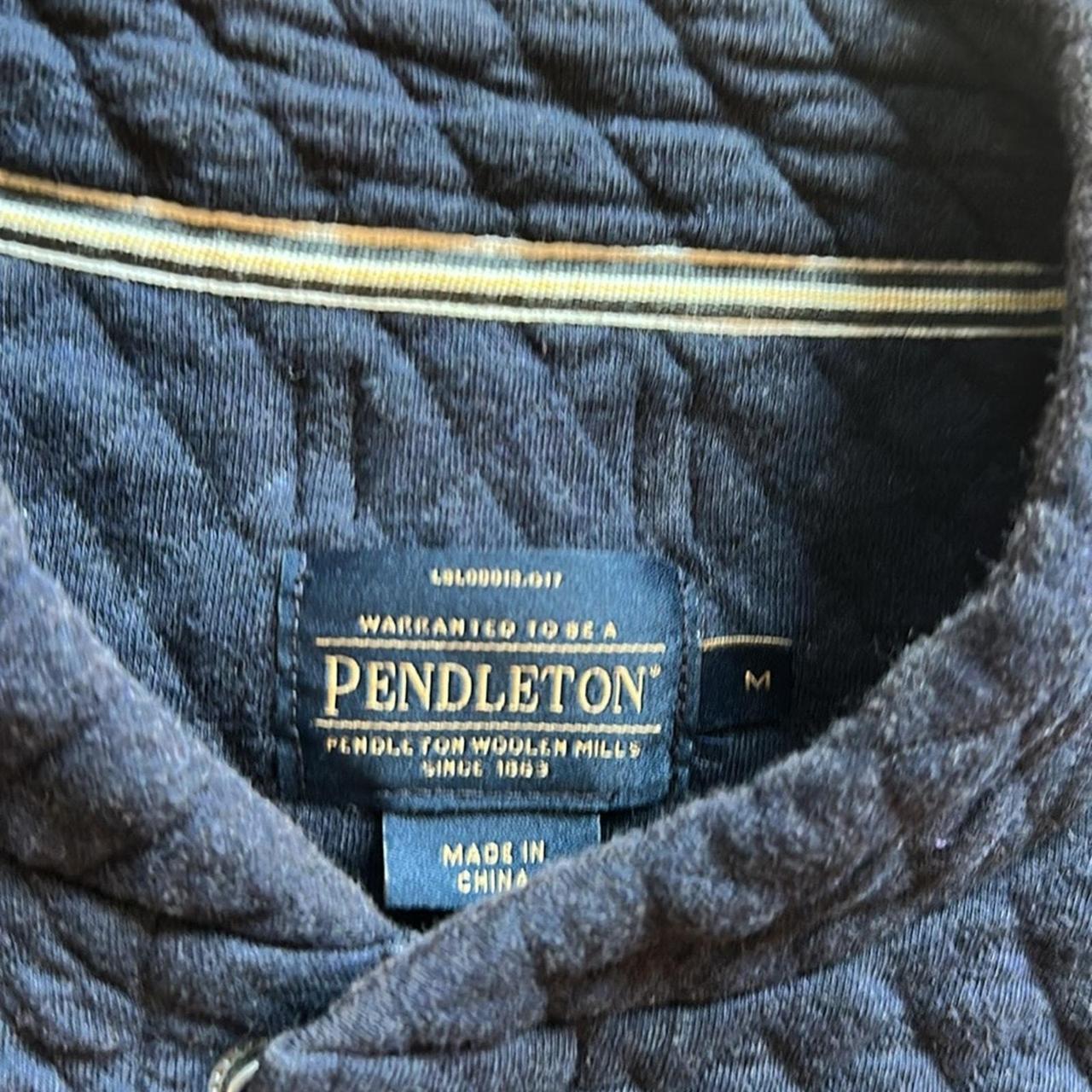 Pendleton Men's Vest - Blue - M – Pendleton quilt… - image 2