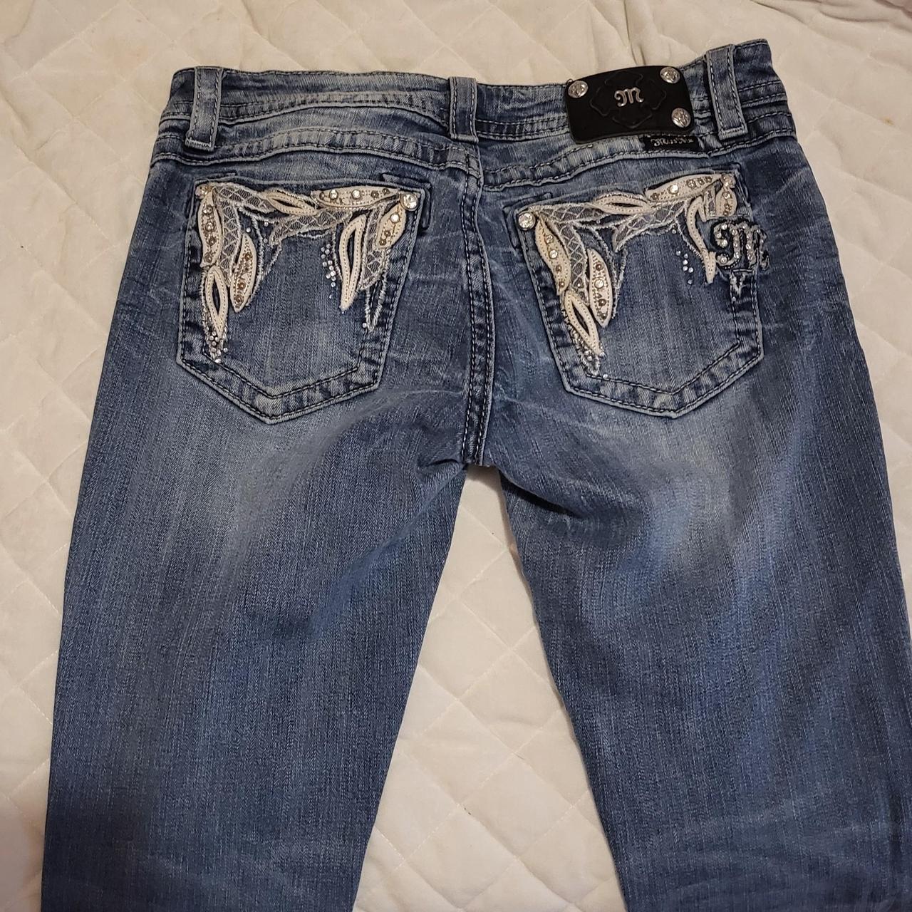 Miss Me Low Rise Bootcut jeans. They've been very... - Depop