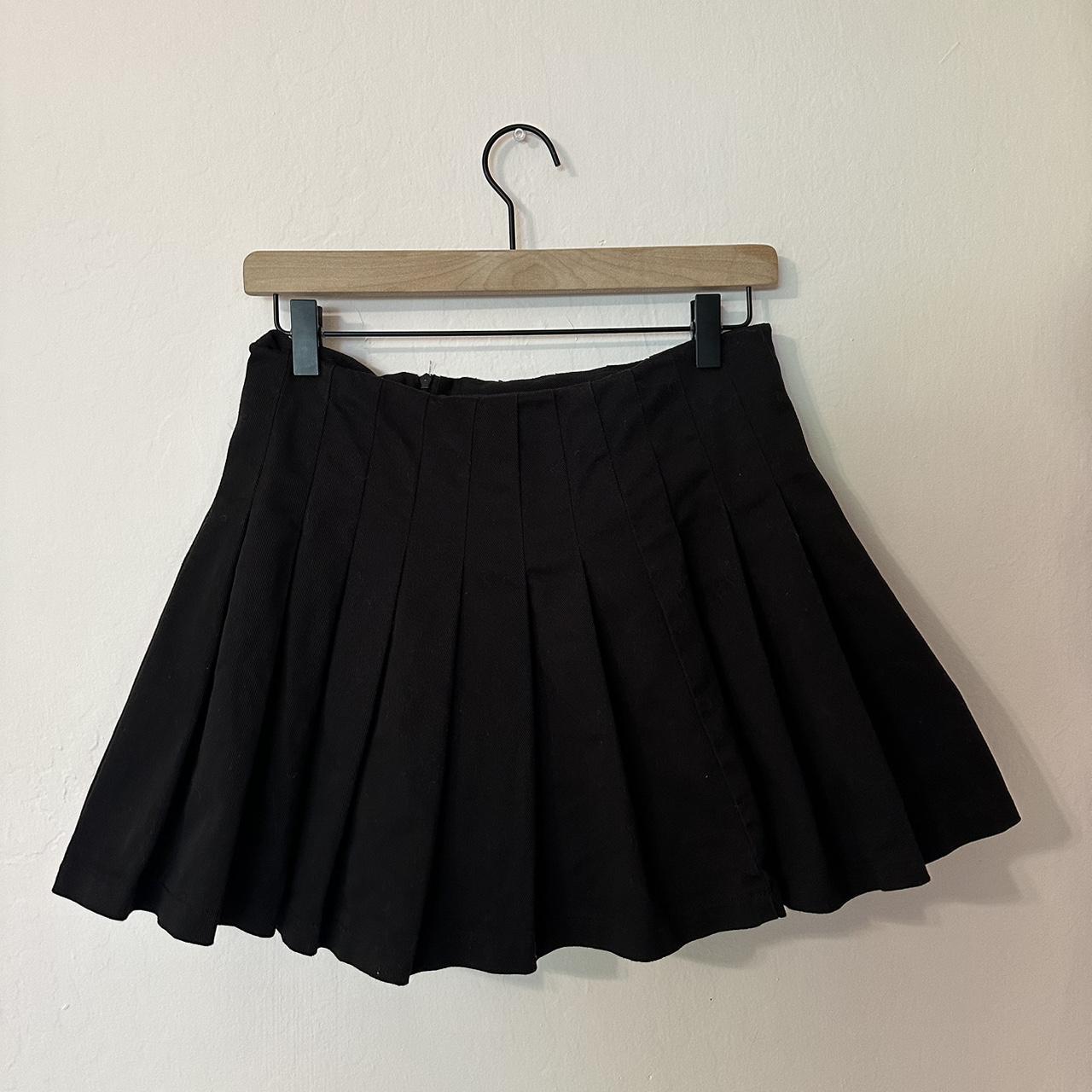 brandy melville black dana skirt. so so cute i... Depop