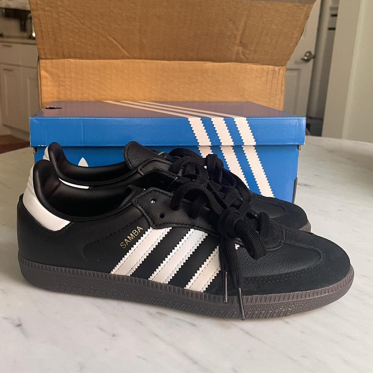 Adidas Men's Black Trainers | Depop