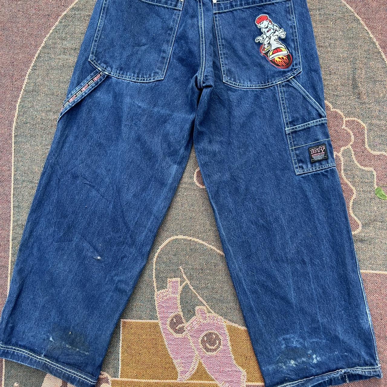 101f baggy 2000s jeans 34x32 #baggy #y2k #streetwear | Depop