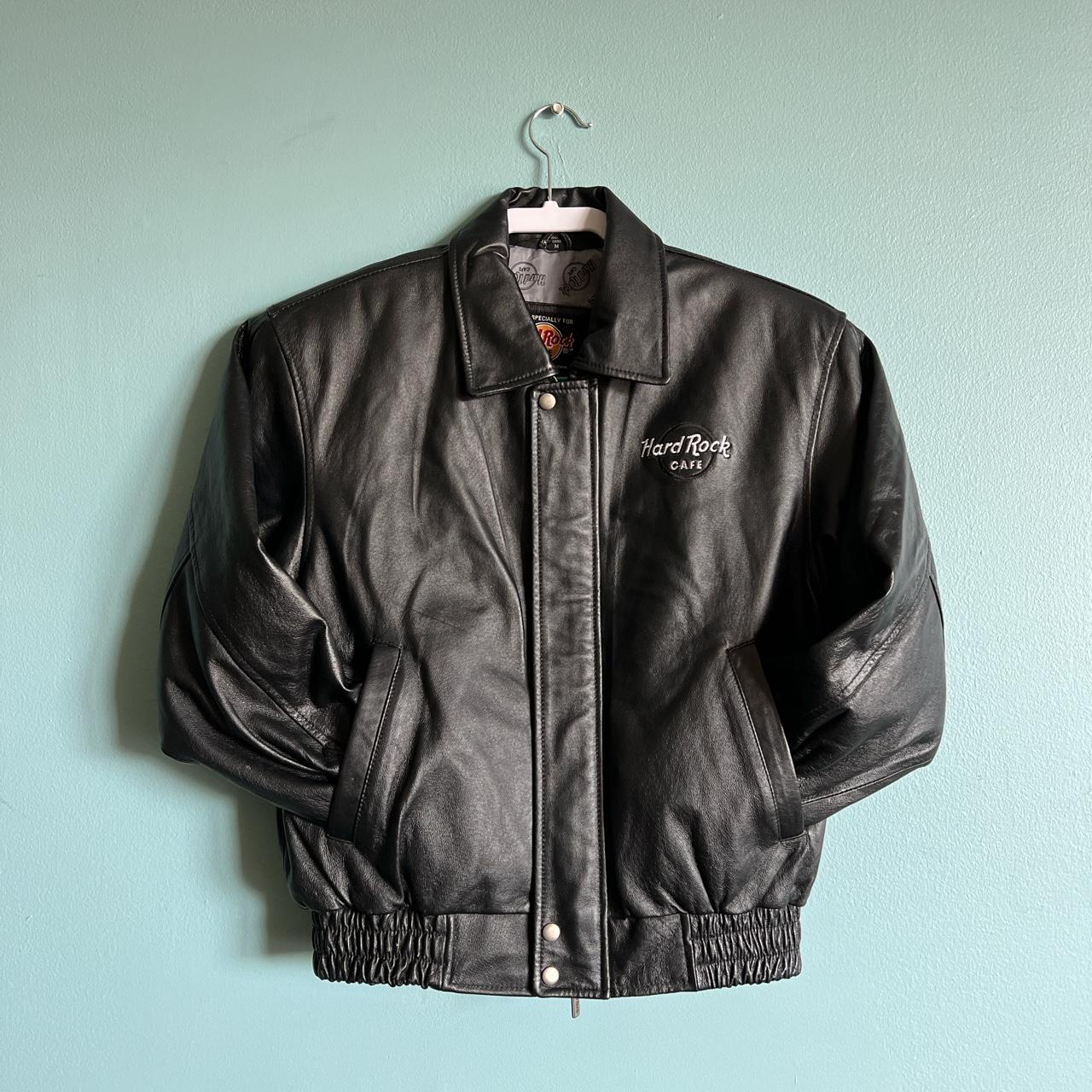 Hard Rock Cafe Women's Black Jacket | Depop