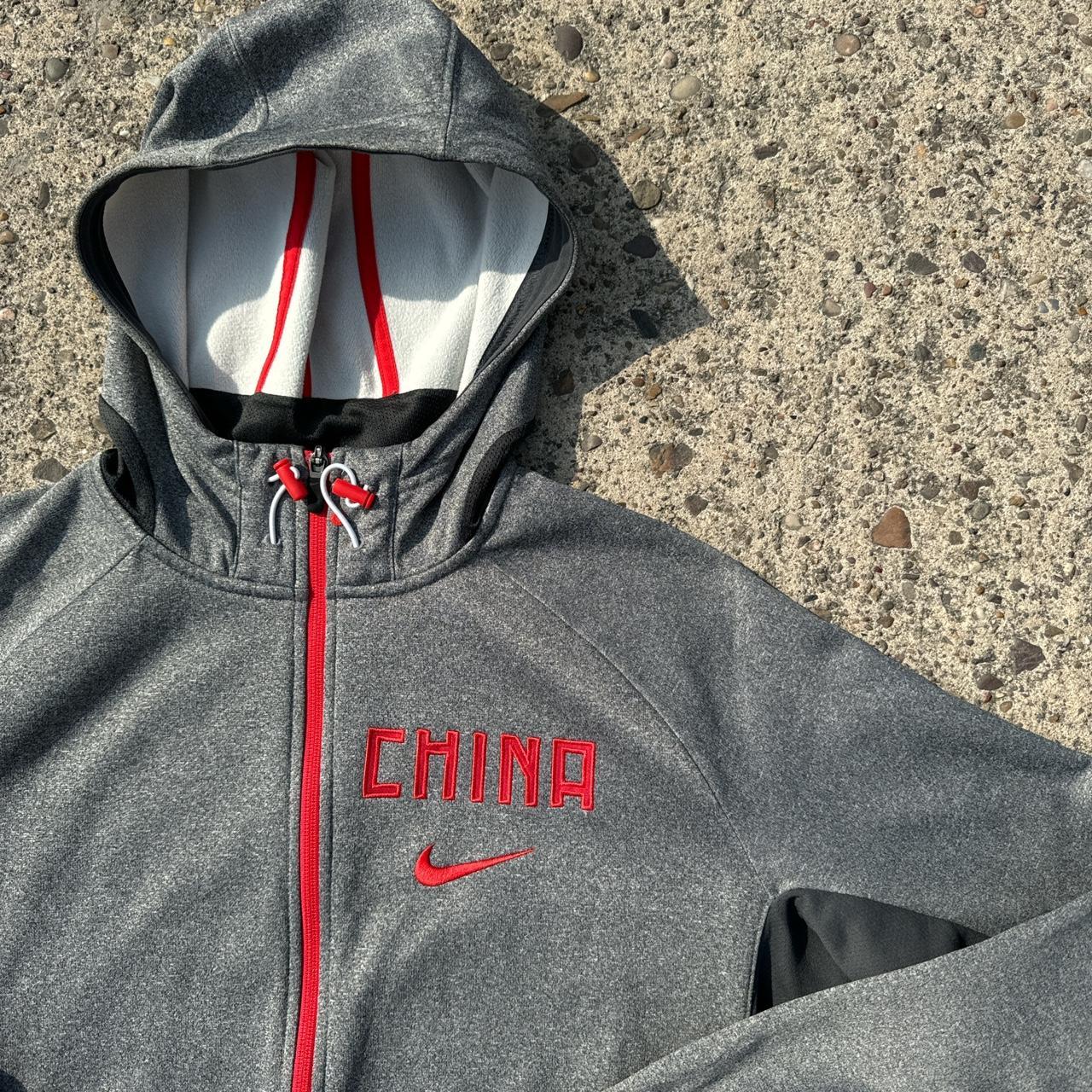 Nike China Basketball Therma Fit Full Zip. Depop