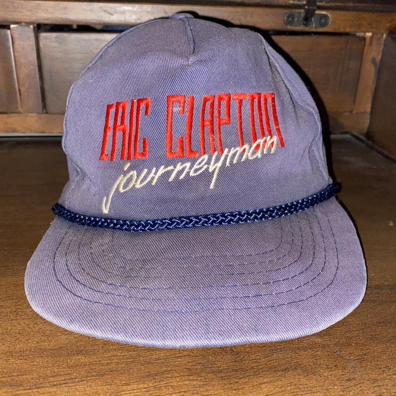 Eric Clapton Journeyman vintage tour SnapBack hat.... - Depop