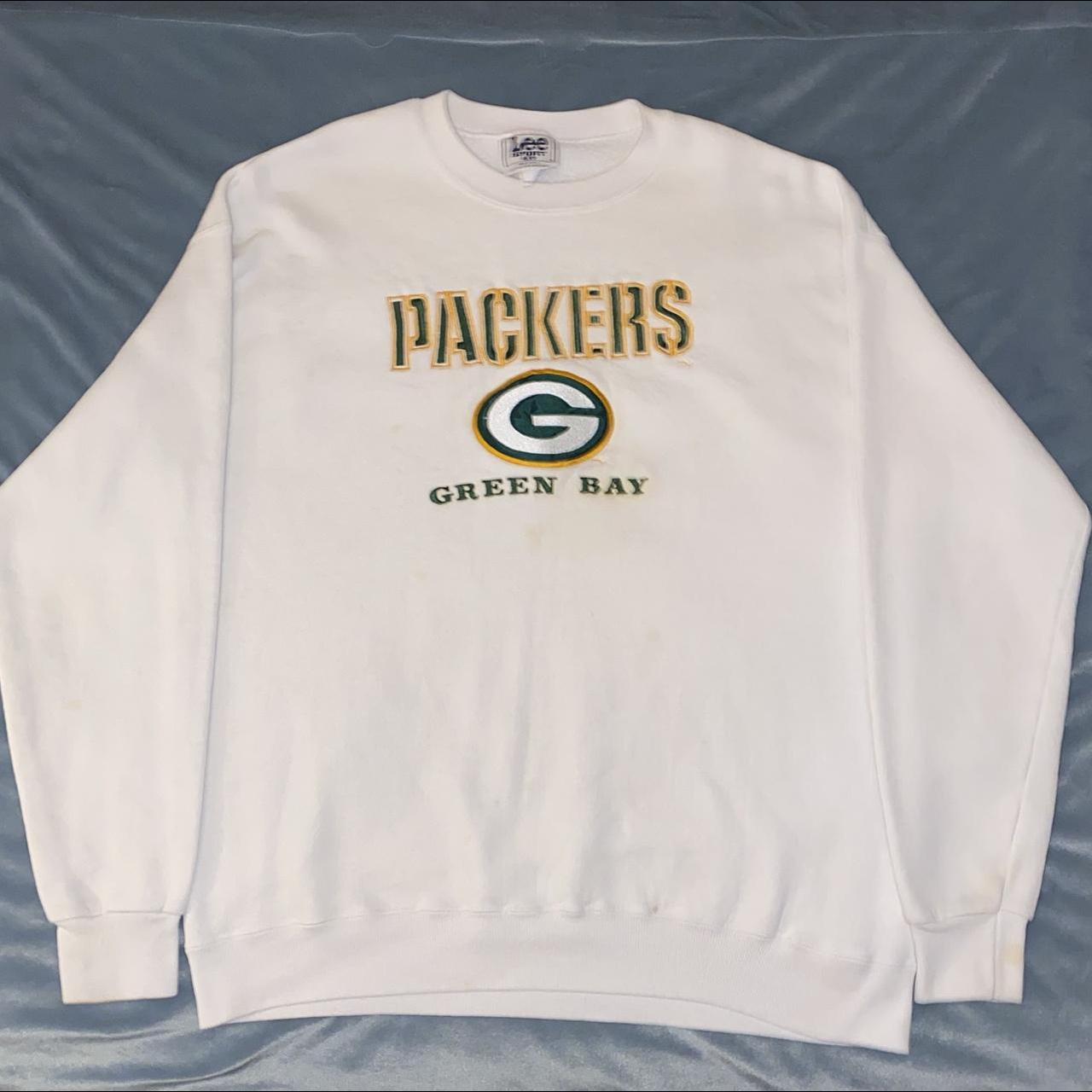 Vintage NFL Green Bay Packers Sweatshirt Crewneck 90s Size XL USA Made 