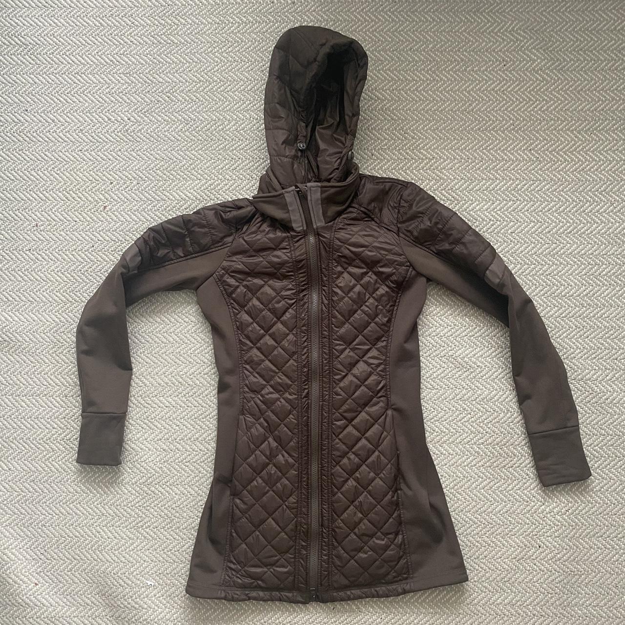 Brown Athleta Jacket - Depop