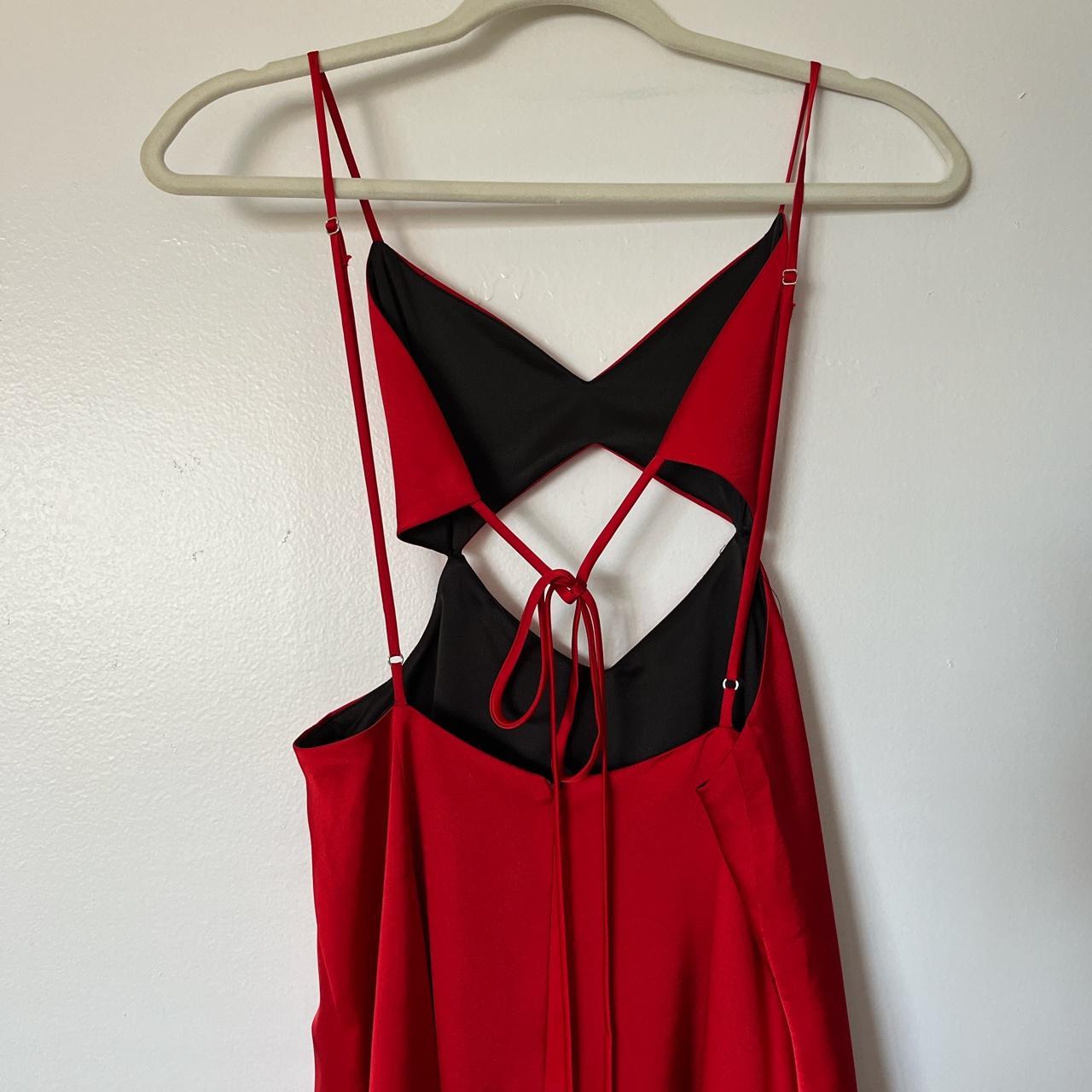 Capulet Women's Red and Black Dress (2)