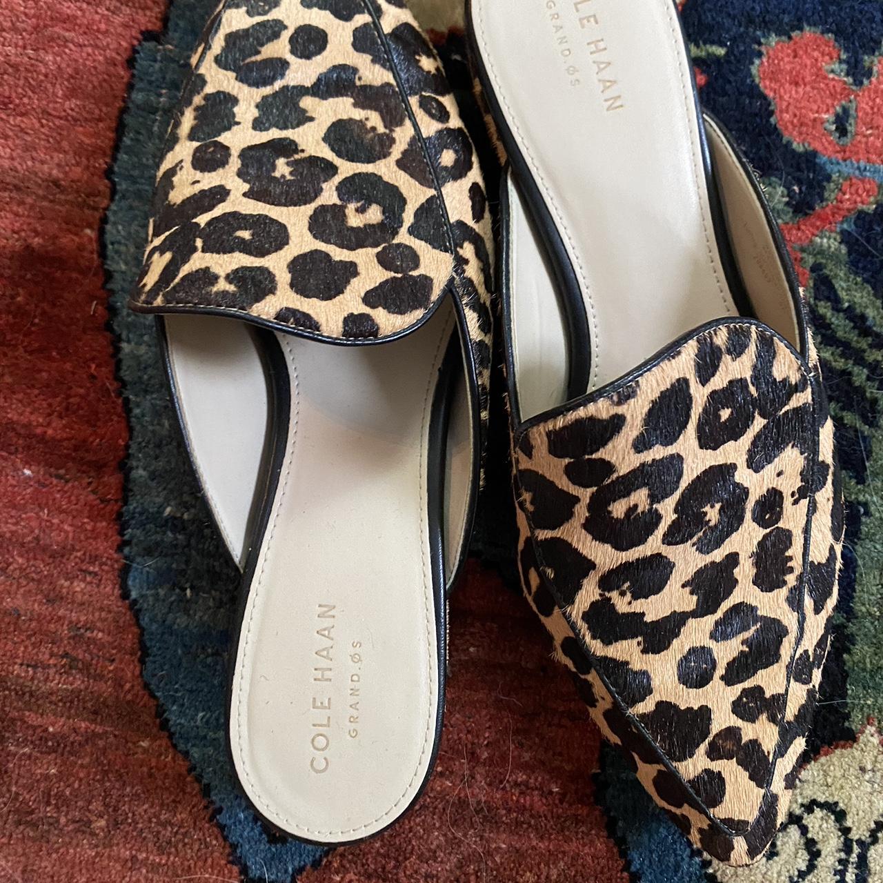 Cole haan piper on sale mule leopard print