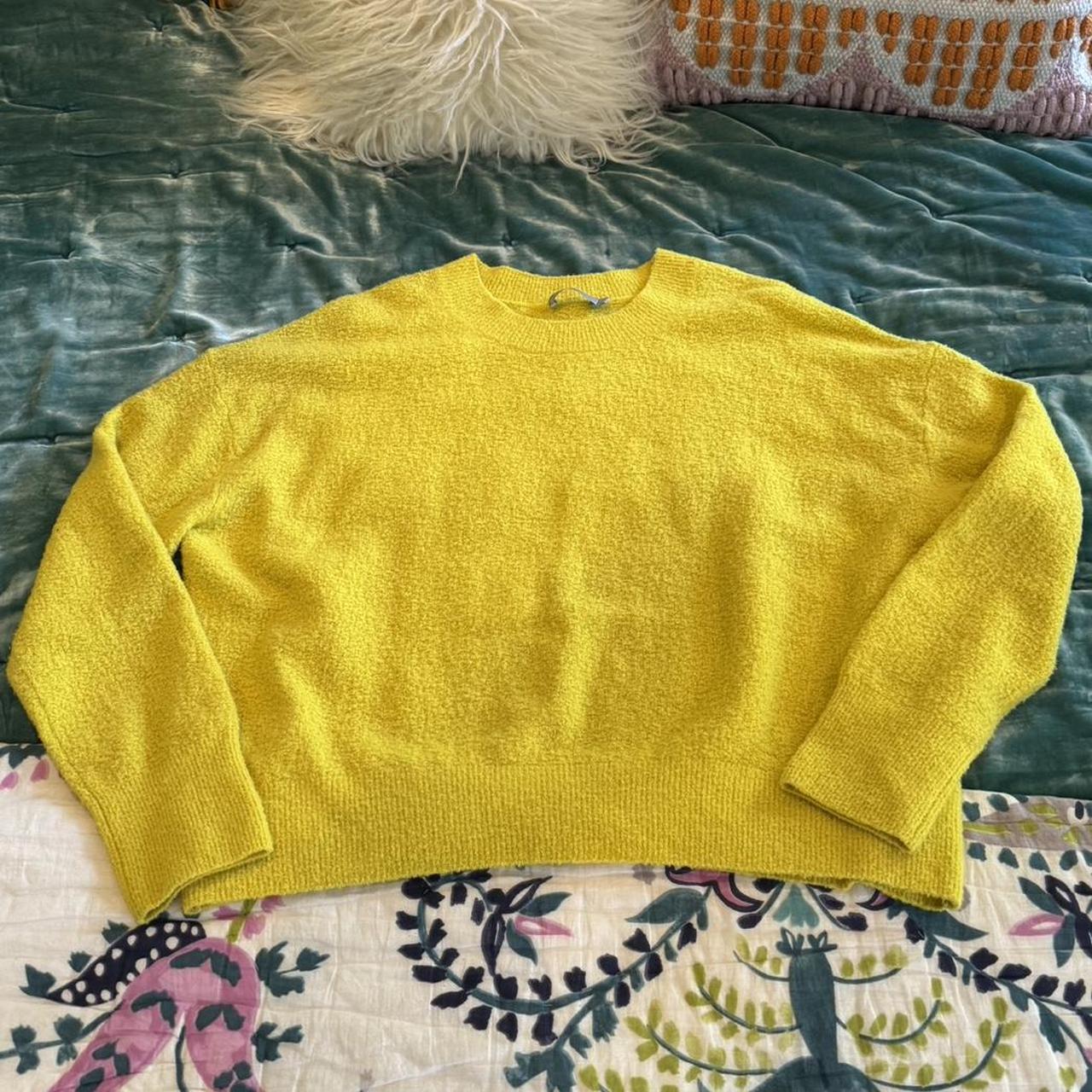 Vince yellow clearance sweater