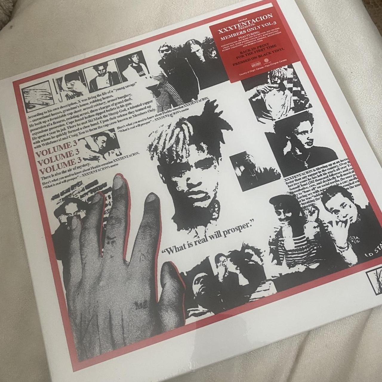 Xxxtentacion Members Only Vol 3 Black Depop