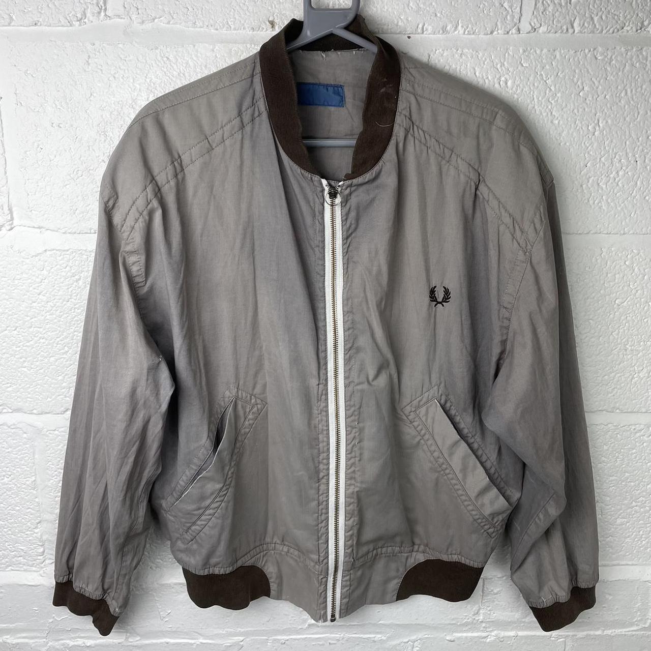 Fred perry clearance leather jacket