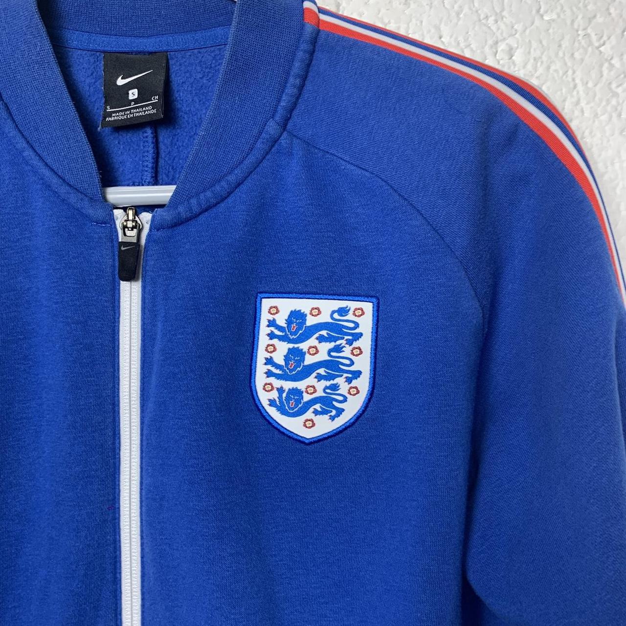 デ*だ様 【Nike】 00s〜 England warm up wear O2 Nike England NSW CE Woven Hooded Tracksuit - Rosewood/Purple